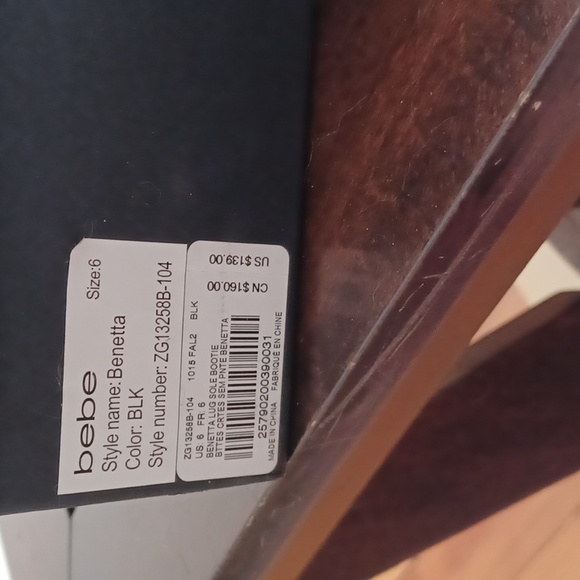 Bebe Bootie Heels - Picture 6 of 6